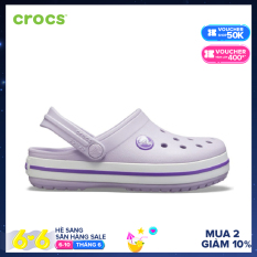 CROCS Giày Clog Trẻ Em Crocband Electric 204537