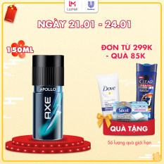 Xịt Ngăn Mùi Toàn Thân Axe Apollo (150ml)