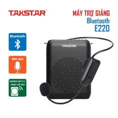 [Nhập EXCLUSIVEW501 giảm 10% tối đa 300k] Máy trợ giảng Takstar E220 có dây Không dây Bluetooth ghi âm nghe nhạc FM hướng dẫn viên Giáo viênbán hàng