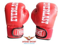 Găng đấm boxing cao cấp size 8/10/12 OZ 2 màu xanh đỏ