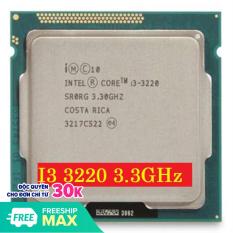 Bộ vi xử lý cpu intel core i3 3220 socket 1155 sử dụng cho main h61, B75, Q77….. Bảo hành 3 tháng