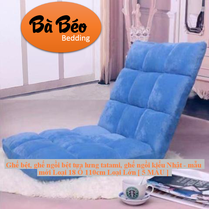 Ghế bệt, ghế ngồi bệt tựa lưng tatami, ghế ngồi kiểu Nhật - mẫu mới Loại 18 Ô 110cm Loại...