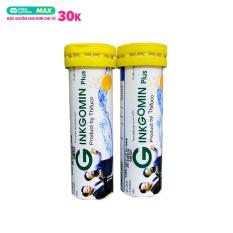 Viên sủi GINKGOMIN PLUS – Giúp tăng cường lưu thông máu lên não