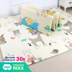 CHIẾU XỐP HÀN QUỐC 2 MẶT CAO CẤP KÍCH THƯỚC 18 X 2m MẪU NGẪU NHIÊN