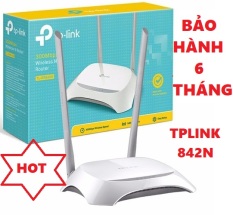 Bộ Phát Wifi TPlink, Modem Wifi TPLink 842N 2 râu chuẩn tốc độ 300 Mbps phát sóng khỏe, Cục phát wifi, Bộ kích sóng wifi – BH 6 Tháng