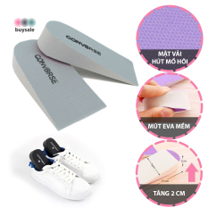 Lót giày độn đế EVA nguyên khối tăng 2cm – buysale – BSPK158