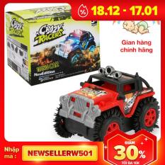 Đồ chơi trẻ em xe Jeep chạy bằng pin chất liệu nhựa không độc hại, chạy nhanh và khỏe (màu đỏ) – KAVY