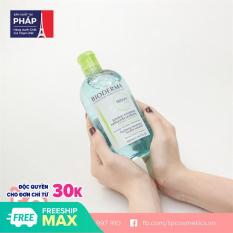 Nước Tẩy Trang Bioderma Sebium H2O Solution Micellaire 500ml Xanh Lá