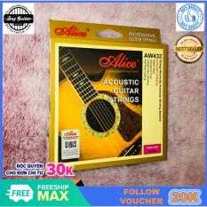 Bộ 6 dây đàn guitar acoustic Alice AW432 âm thanh tự nhiên và chân thật có độ bền cao dễ dàng sử dụng – Duy Guitar Store Phụ kiện đàn guitar giá tốt