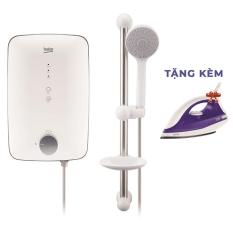 Máy Nước Nóng Trực Tiếp Không Bơm Beko BWI45S1N-213 (4500W) + Tặng Kèm Bàn Ủi Khô Beko BKK2311 Màu Tím (1200W)