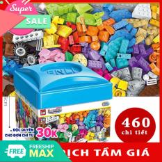Đồ Chơi Lắp Ráp Trẻ Em BỘ LEGO CƠ BẢN 460 CHI TIẾT – Bằng nhựa ABS an toàn Lego Style