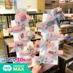 SET 6 CÁI KẸP MỎ VỊT MÀU HỒNG CUTE CHO BÉ GÁI – Giới hạn 5 sản phẩm/khách hàng