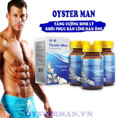 3 Hộp Tăng Cường Sinh Lý Nam, Cải Thiện Chất Lượng Tinh Trùng Oyster Man (Hộp 30 viên)