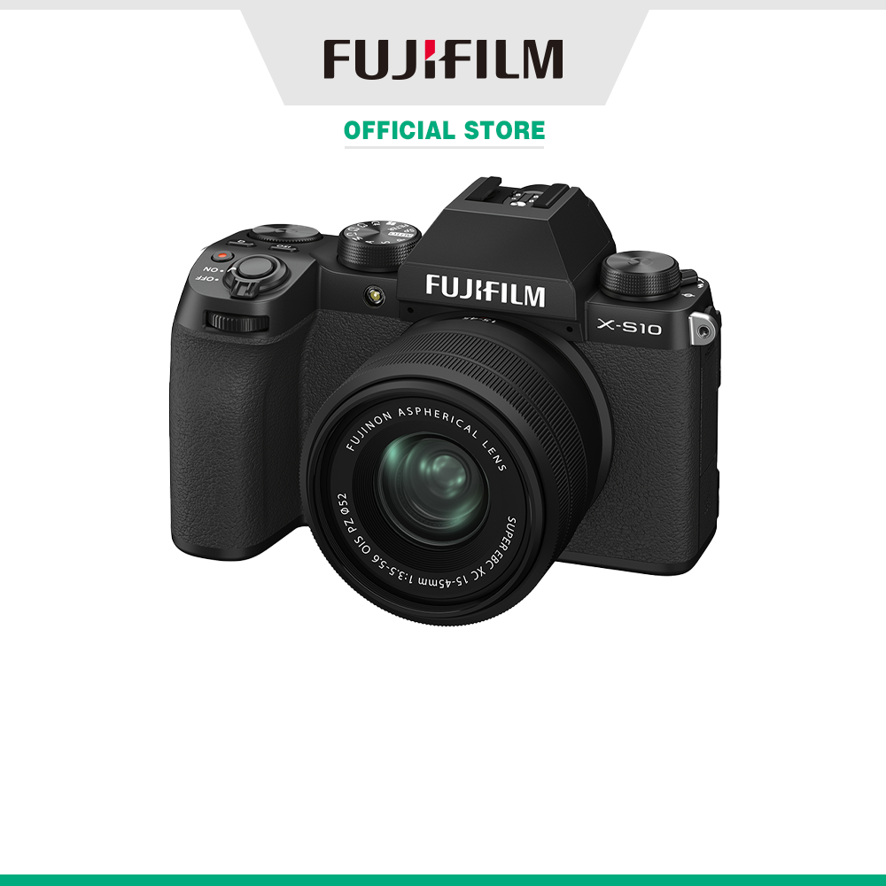 [Trả góp 0%]Máy ảnh kỹ thuật số Fujifilm X-S10/XC15-45 Đen