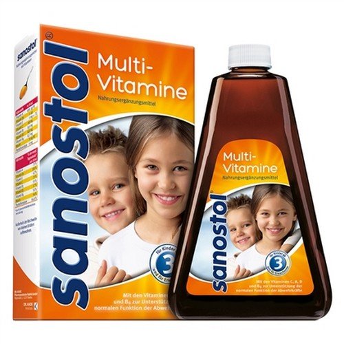 Siro Vitamin tổng hợp Multi Sanostol Sirup số 3 cho bé 460ml